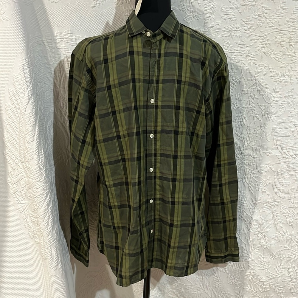 Oliver Spencer collared long sleeve, size 15.5, NWT‎